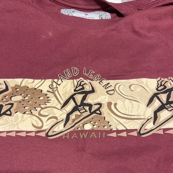Island Motion Hawaii Tee Shirt Adult Medium Island Legend Graphic - Picture 4 of 5